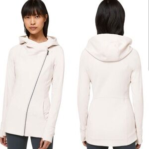 Lululemon Every Journey Hoodie II - Iced Iris. Asymmetrical Zip Hoodie. Size4